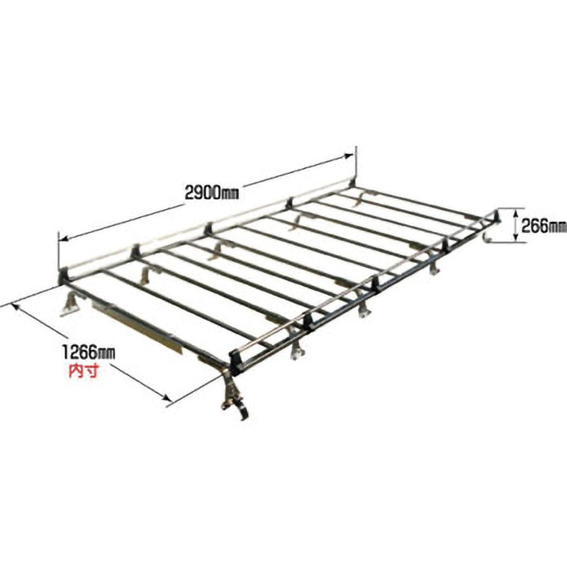 SE-881NV ルーフキャリア SEシリーズ SE-881NV ROCKY 専用タイプ 高さ外寸266mm 1台