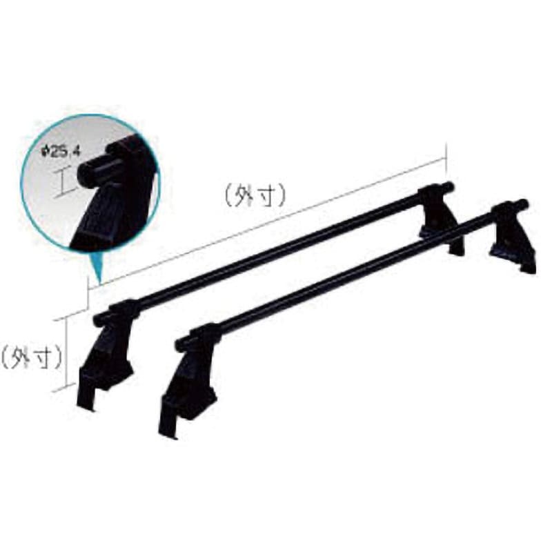 SGR-14 車種専用回転灯アタッチメントベースキャリア ROCKY 高さ外寸137mm 1セット(2本) SGR-14 - 【通販モノタロウ】