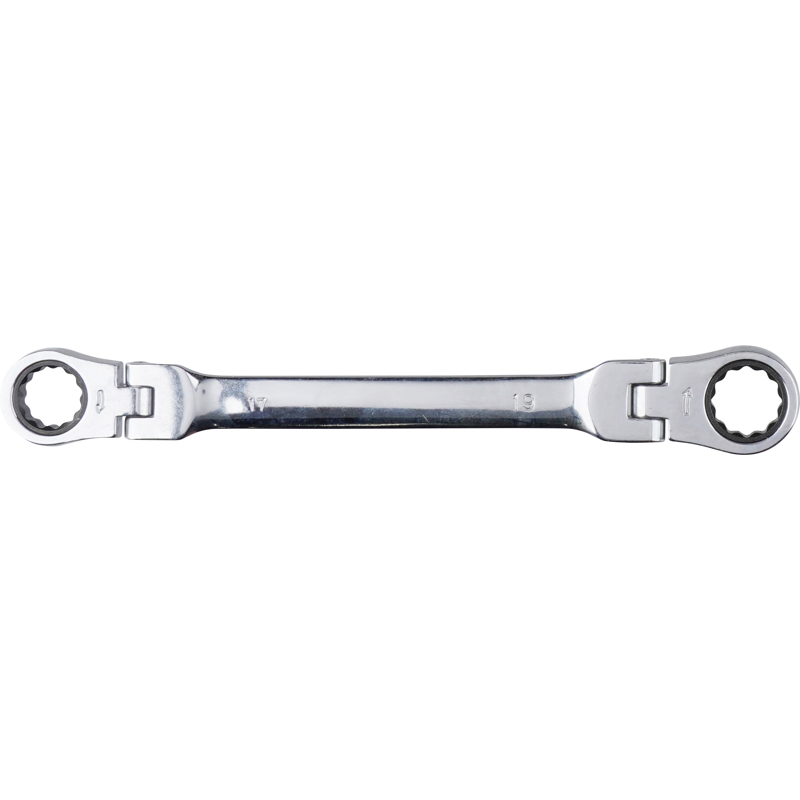 ギアレンチ フレックスダブルギアレンチ 19mm DFG-19 1個 スエカゲツール