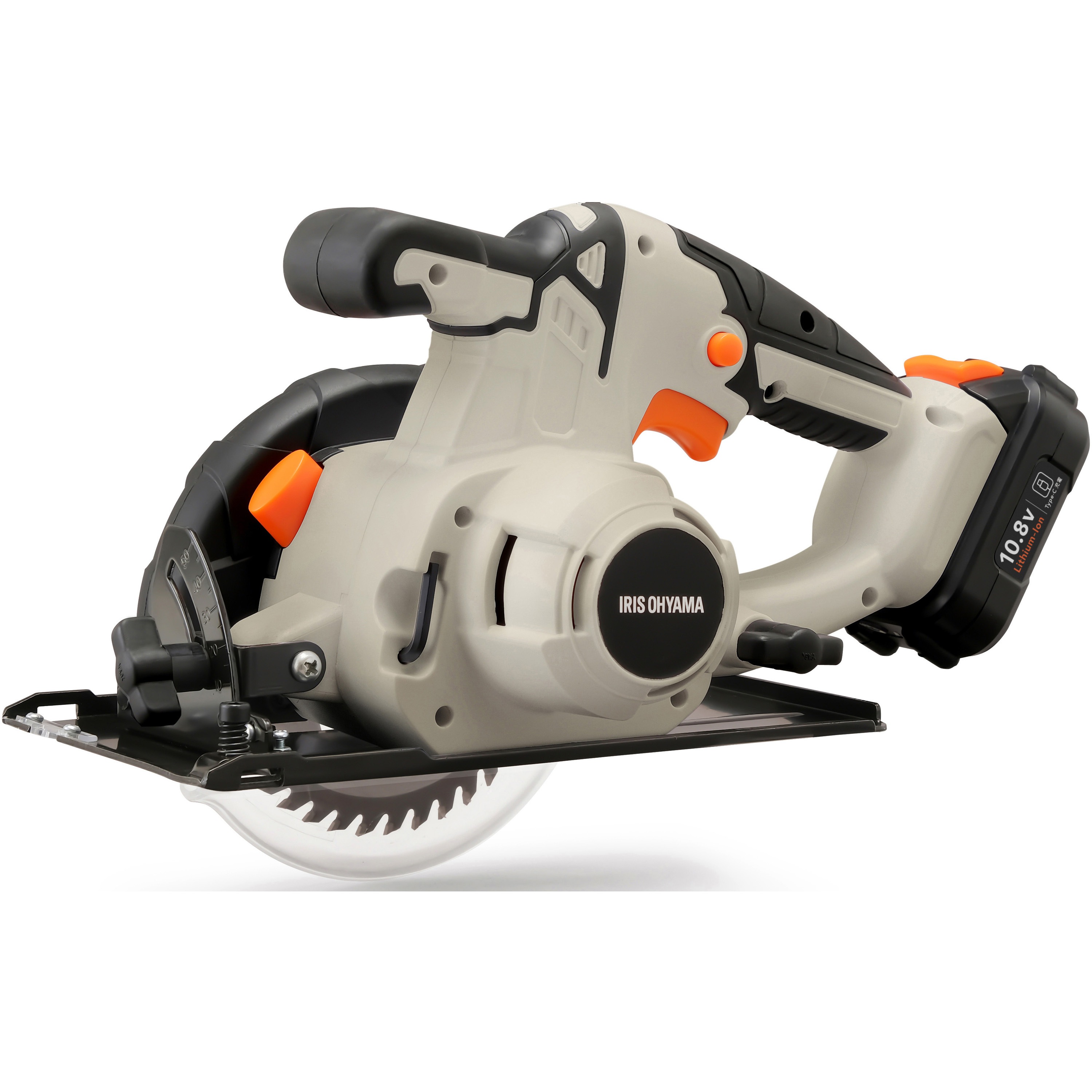 こやす JSC125TC 【DIYに最適!】充電式丸のこ10．8V 1台 アイリスオーヤマ