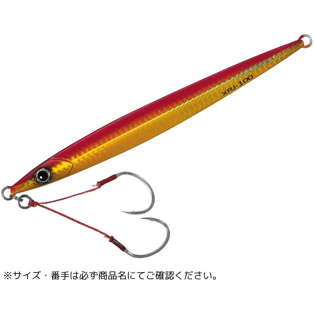 40g #002レッドゴールド(ケイムラ) クロスライドジグ ヘビーメタル