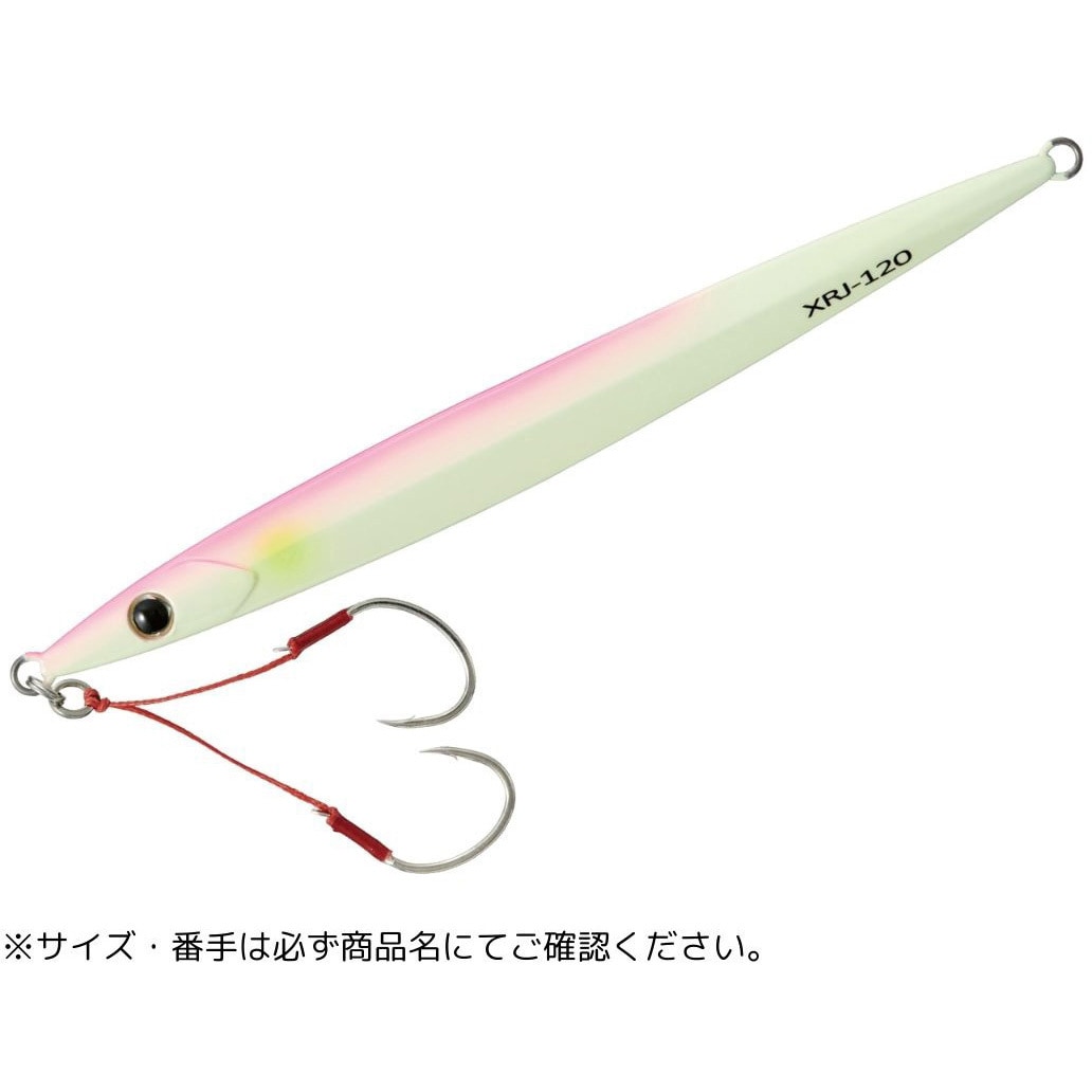 60g #012ピンクグロー クロスライドジグ ヘビーメタル MajorCraft #012