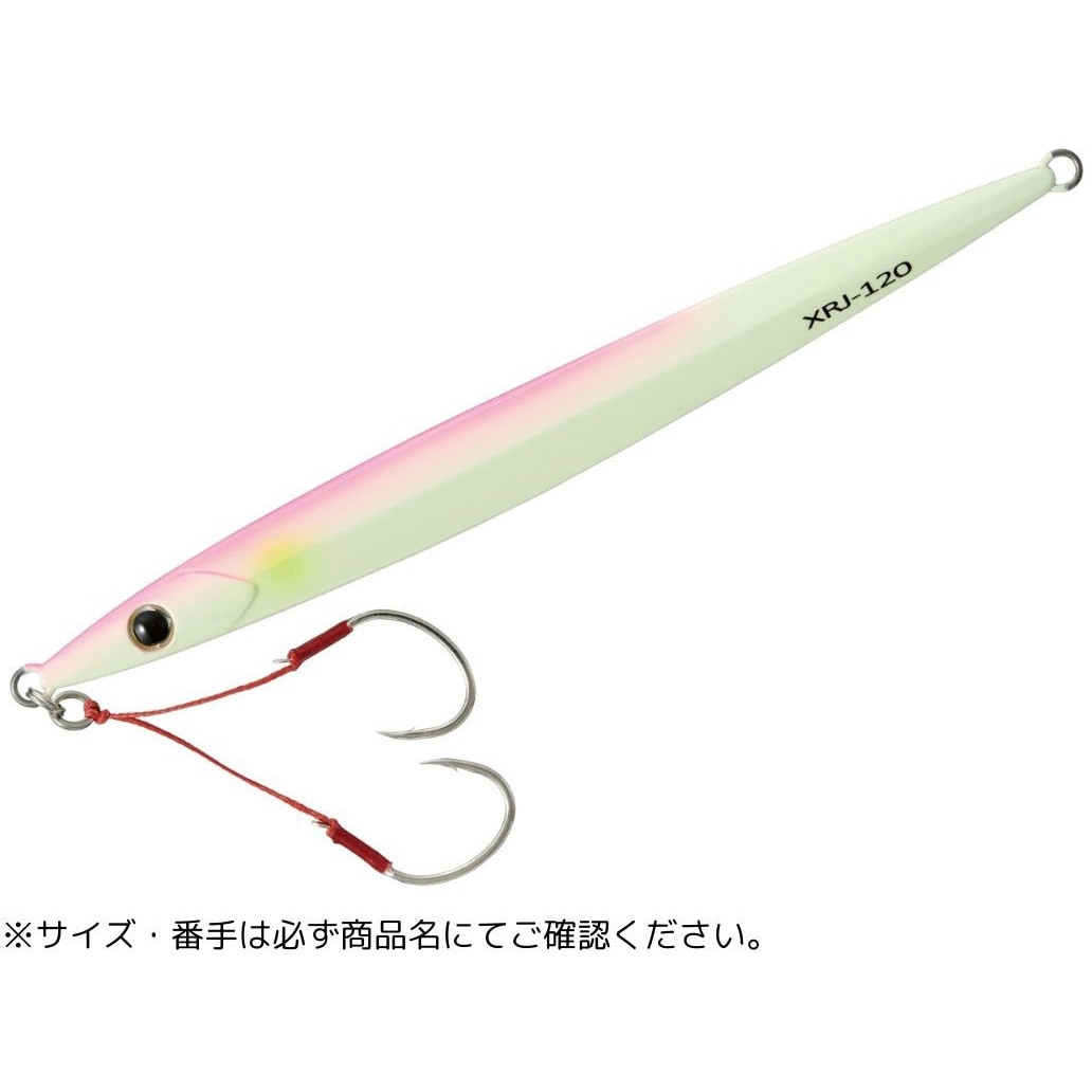 120g #012ピンクグロー クロスライドジグ ヘビーメタル MajorCraft