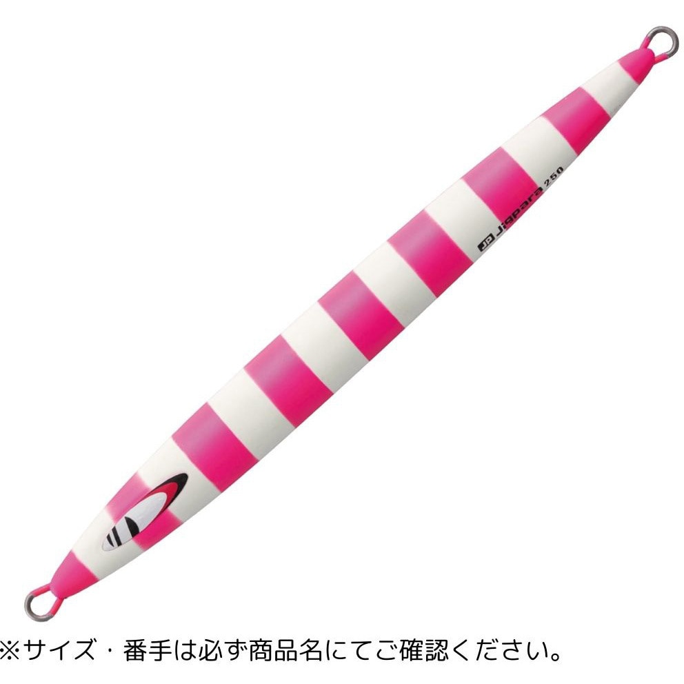 200g #068マットゼブラチャートピンク ジグパラ バーチカル ロング