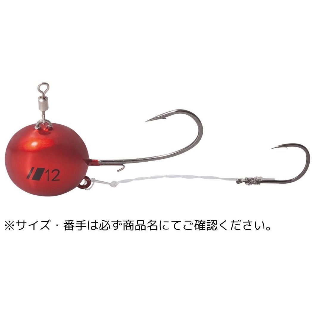 12号 #004ケイムラ赤 げんこつかぶら MajorCraft #004ケイムラ赤色 1個