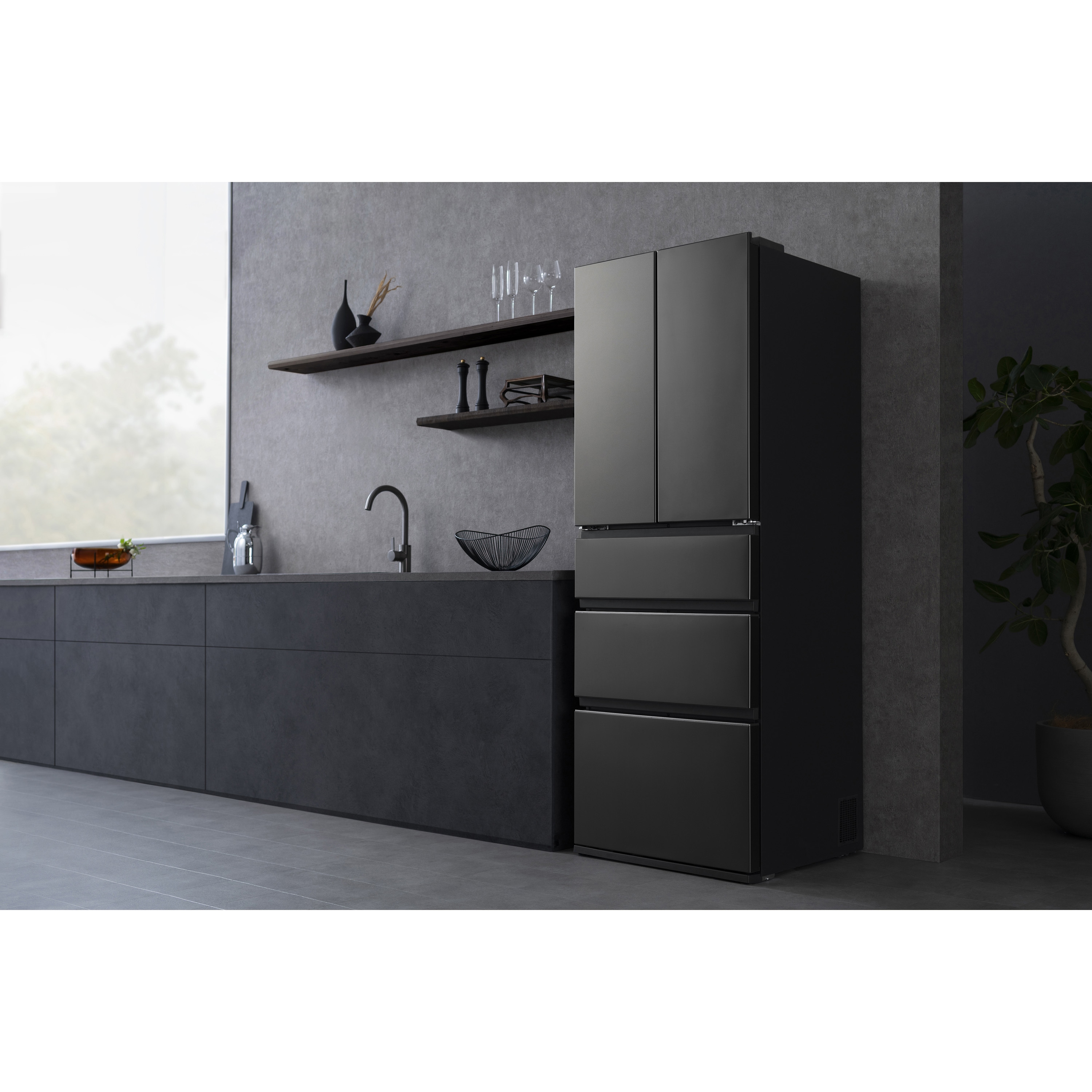 IRSN-FX43A-H 冷凍冷蔵庫 428L 1台 アイリスオーヤマ 【通販モノタロウ】