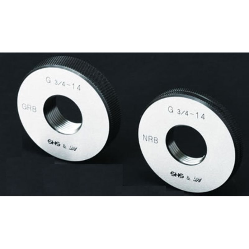 測範社  GRBNRB 1 管用平行ネジリングゲージ（Ｇ） GRBNRB1 GRBNRB 1 管用平行ネジリングゲージ G 1セット 測範社 【通販モノタロウ】