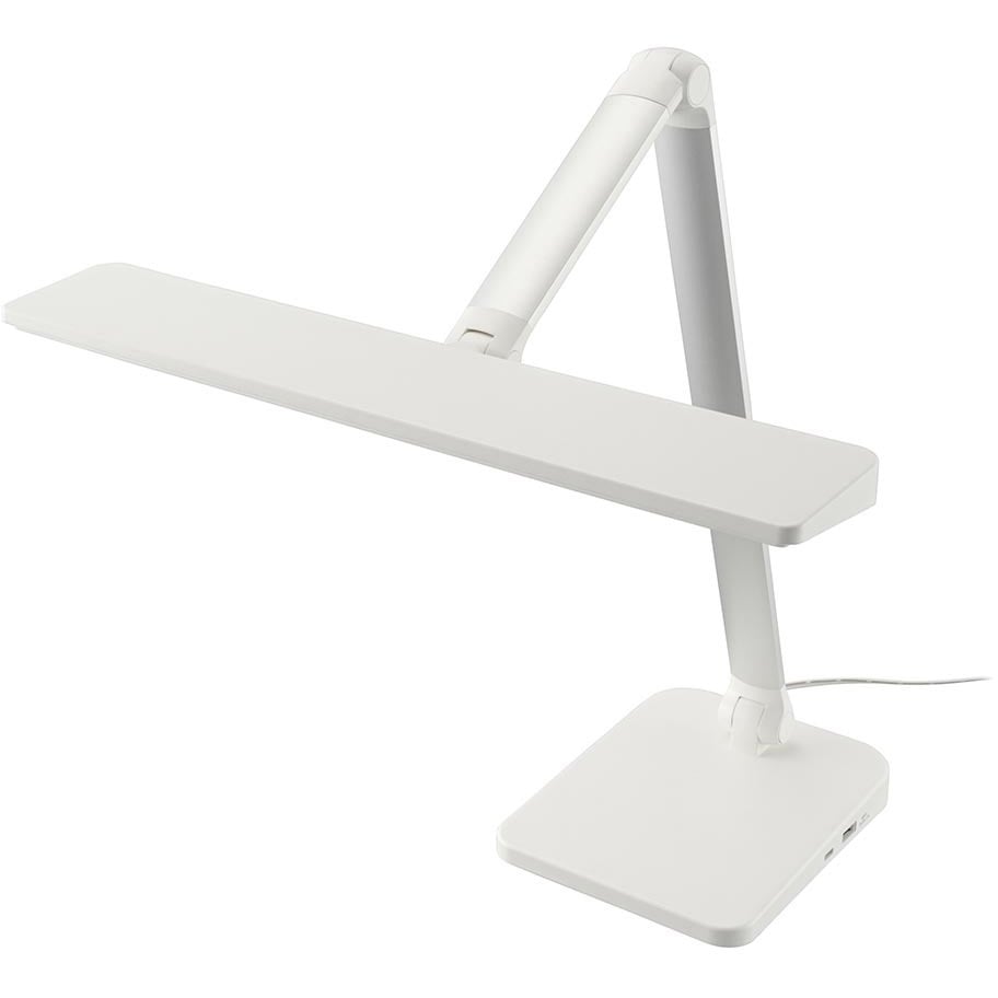 ODS-LDR3KW LEDデスクライト USB充電対応 高演色Ra93 1200lm JIS AA形準拠 1個 オーム電機 【通販モノタロウ】