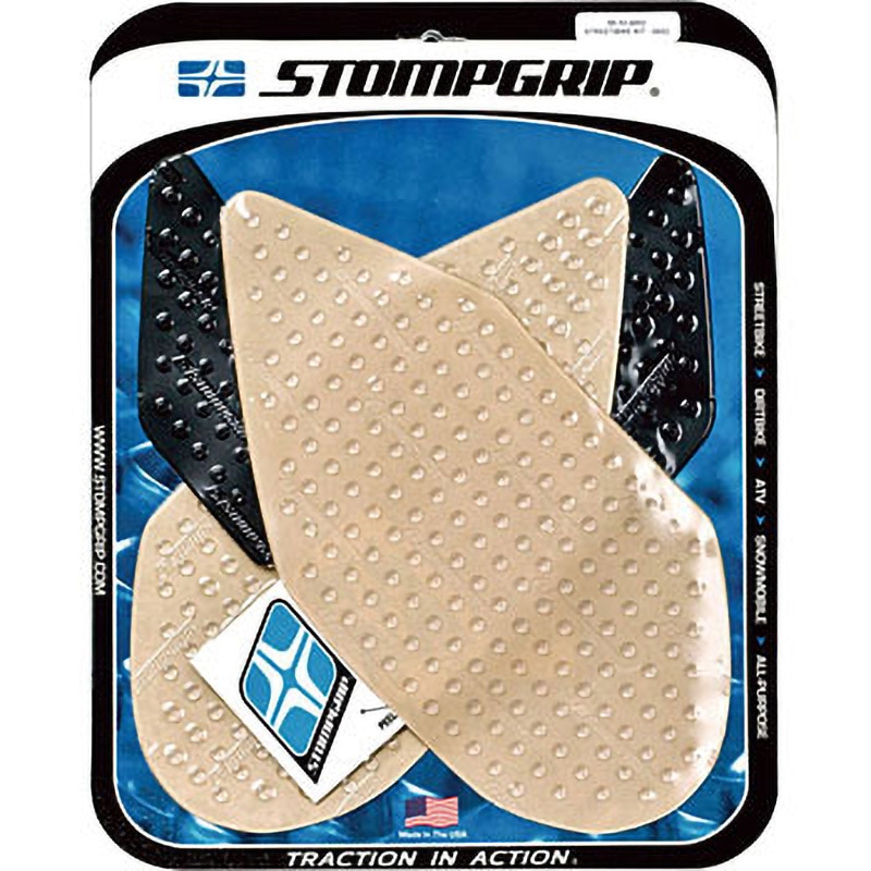 55-10-0053 トラクションパッド STOMPGRIP 適合車種GSXR1000 [07-08] クリア色   55-10-0053