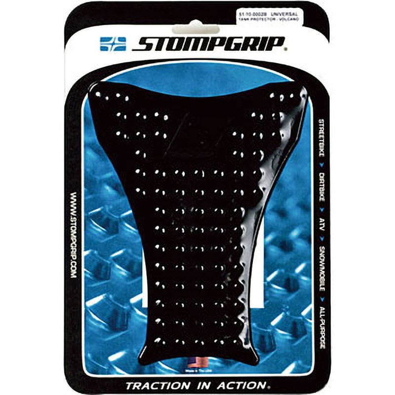 51-10-0002B トラクションパッド STOMPGRIP ユニバーサル(汎用) ブラック色   51-10-0002B