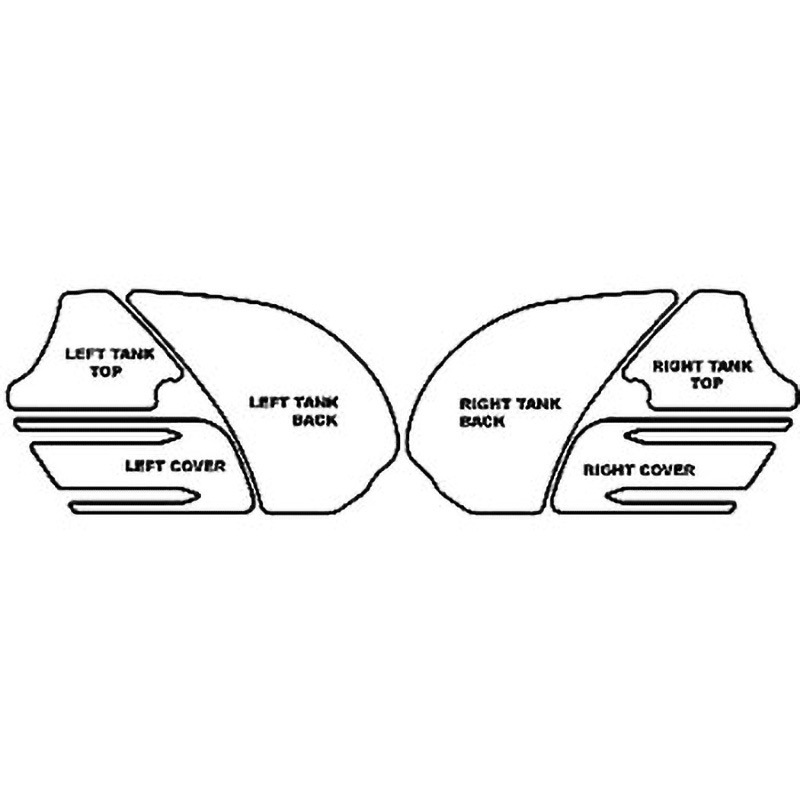 55-10-0042 トラクションパッド STOMPGRIP 適合車種ZX-14R [12-15