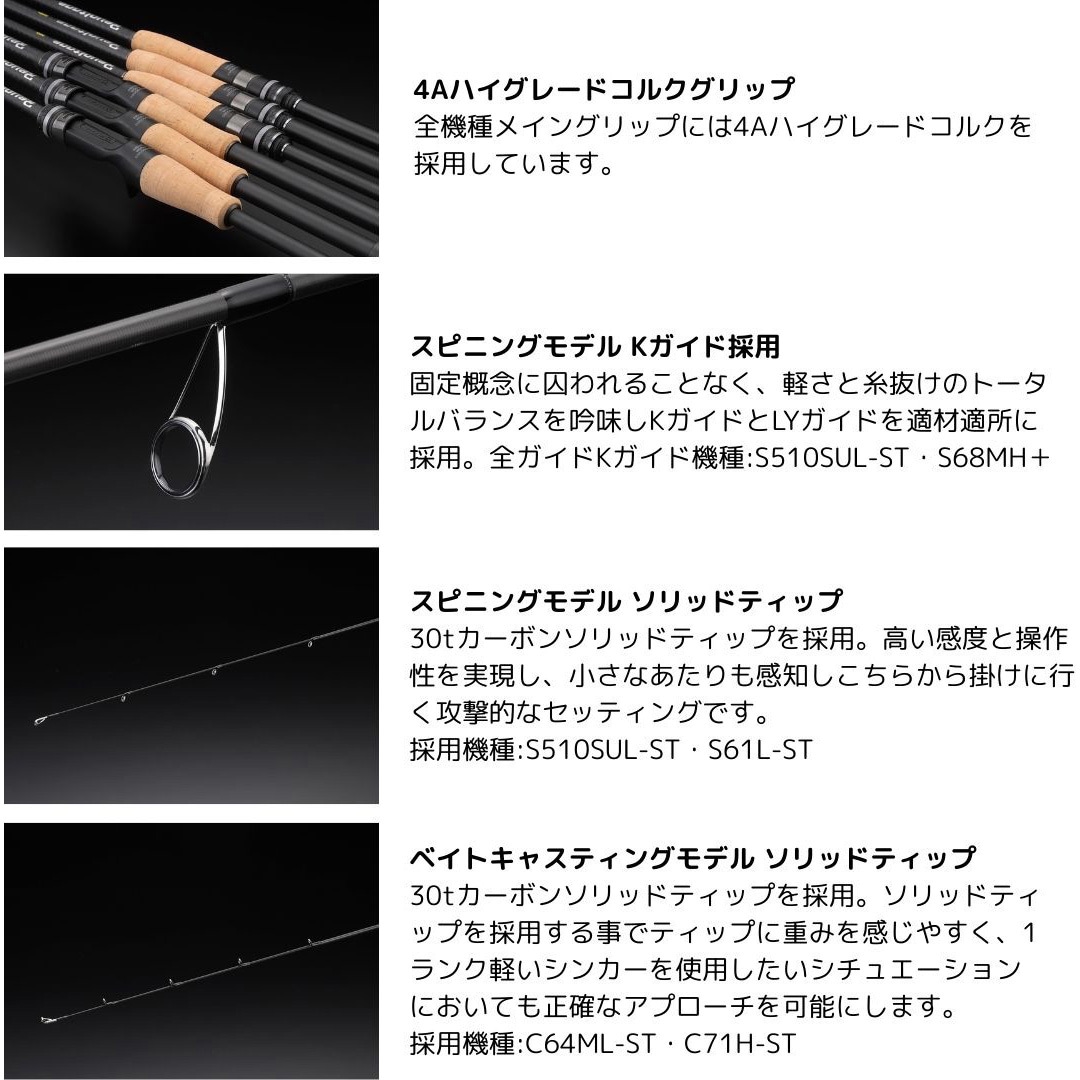RVII-S60SUL リボルテージ JACKALL(ジャッカル) 継数1pc本 長さ6'0