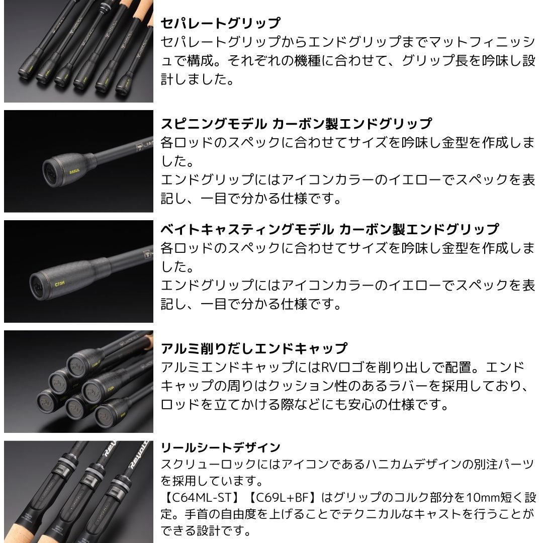 ジャッカル リボルテージ RV-S64UL JACKALL revoltage リボルテージ RV