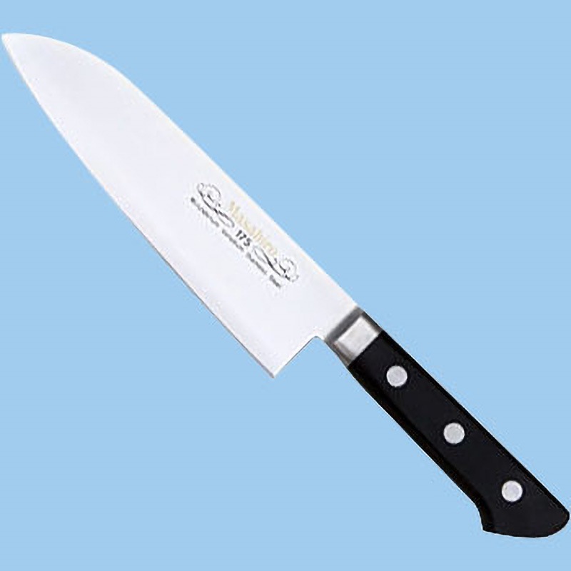 #13823 正広作 MV口金 三徳型 正広 刃長175mm