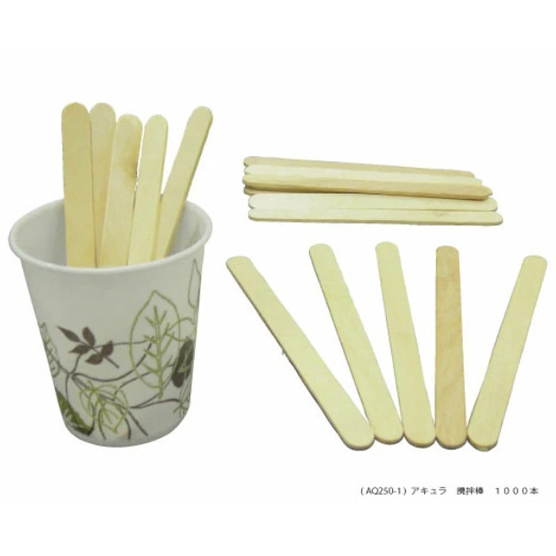 AQ250-1 木へら アキュラ 1箱(1000本) AQ250-1