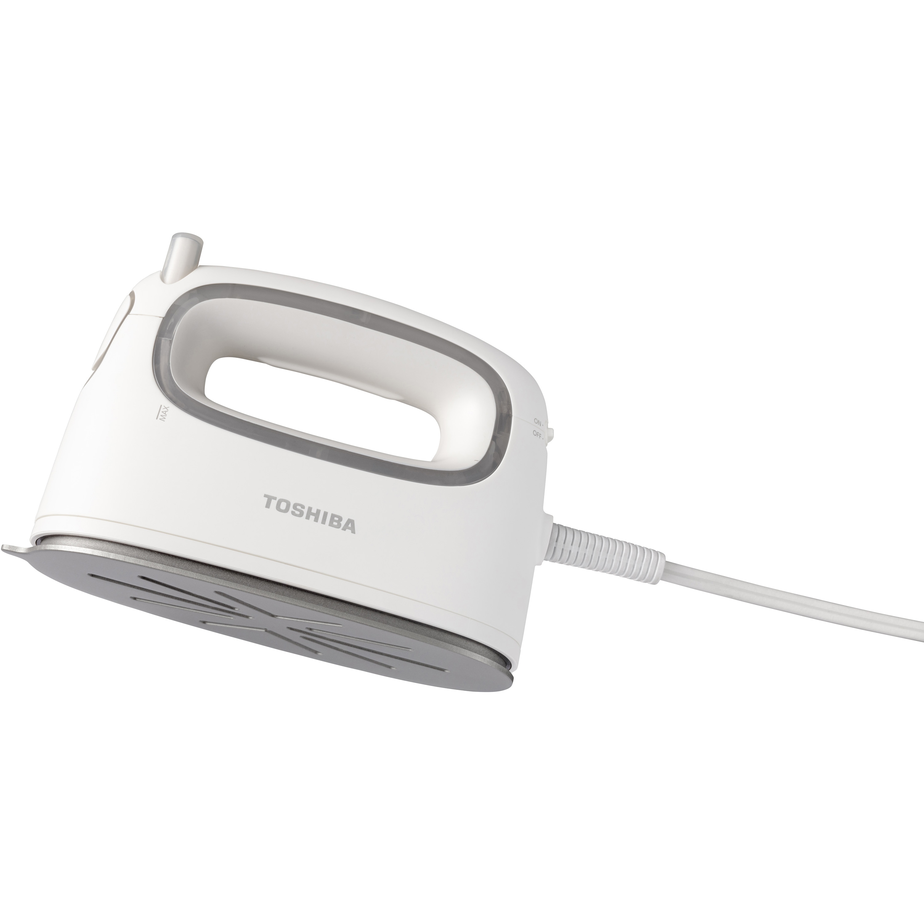 TAS-MV7(W) コード付き衣類スチーマー La・Coo-S(ラクー) 1台 東芝 【通販モノタロウ】