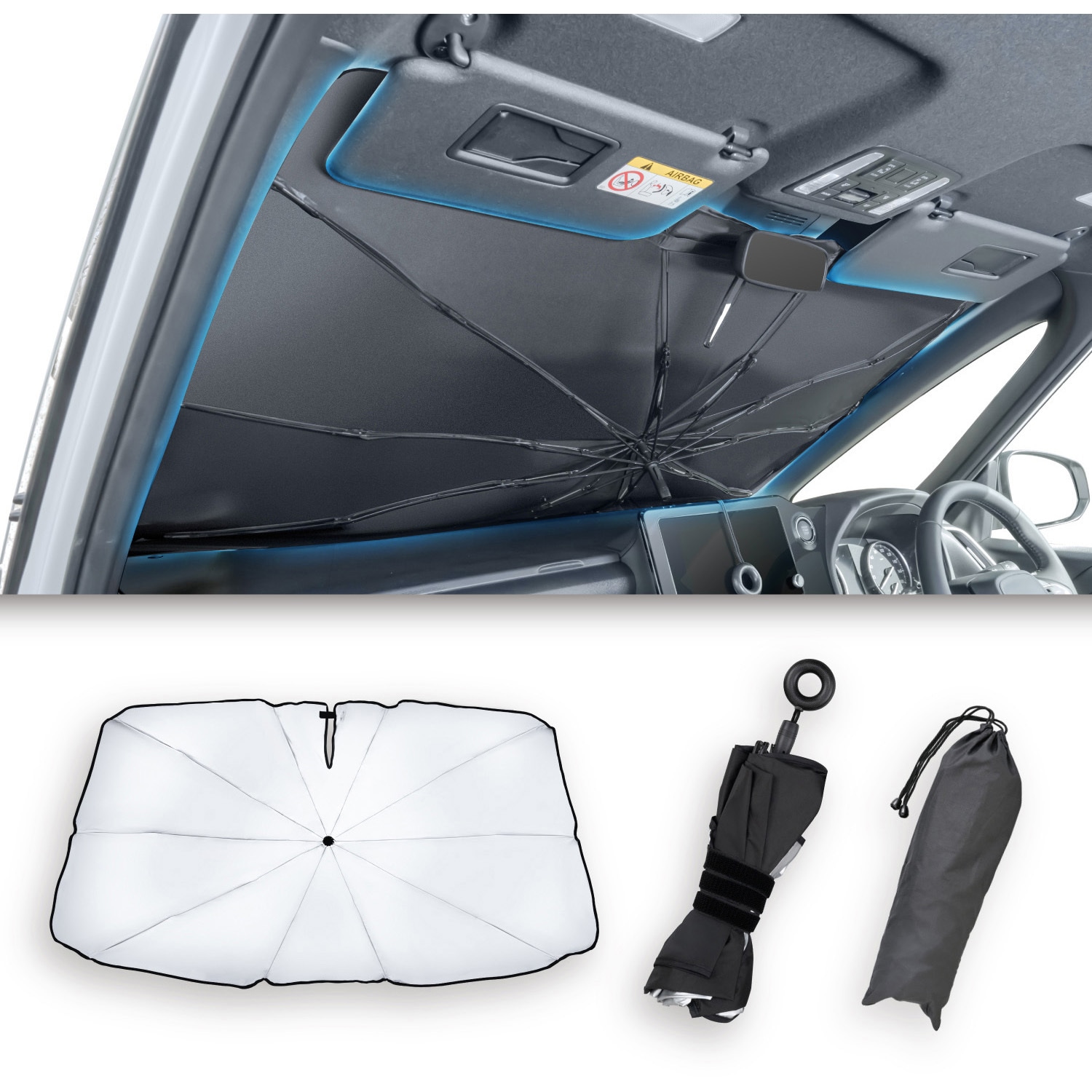 IMP345 ワンタッチサンシェードS SEIWA(セイワ) Sサイズ IMP345