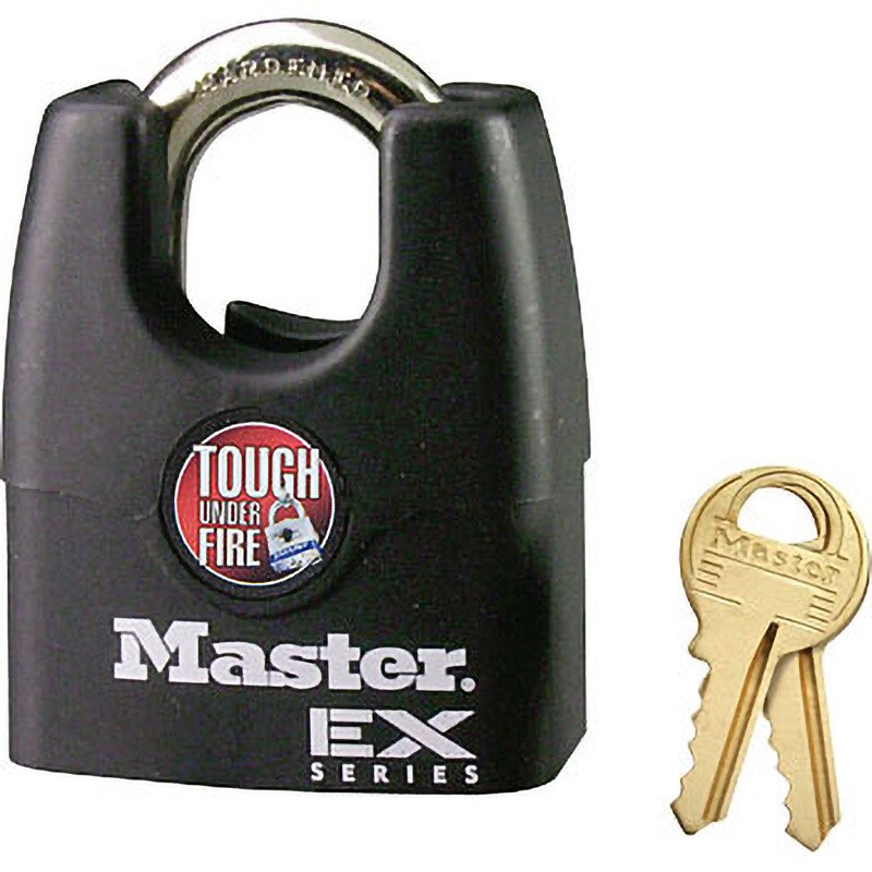 1JADEX シャックルガードタイプ南京錠 MasterLOCK キー式錠