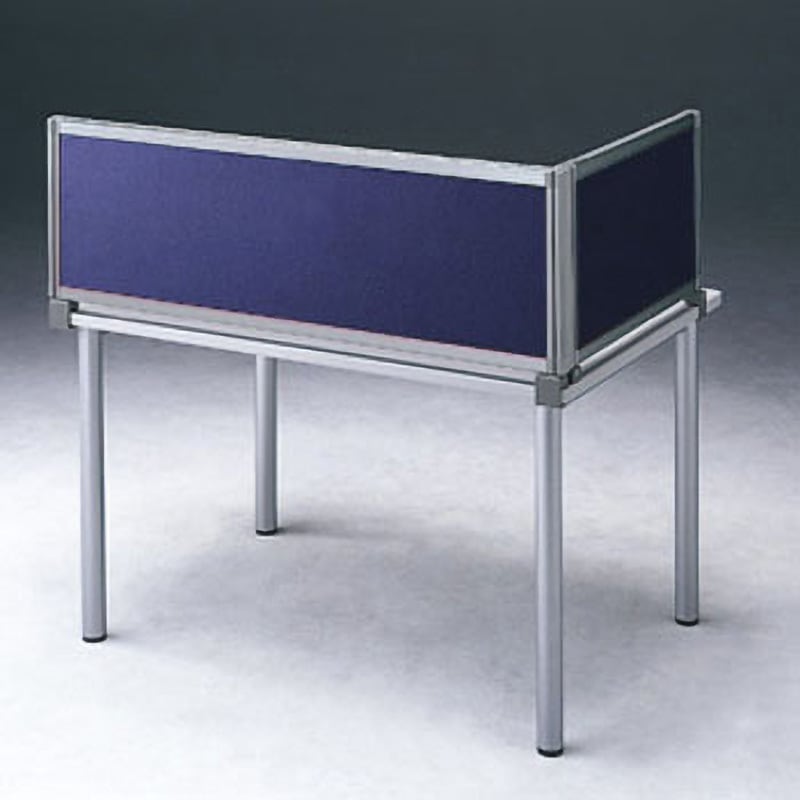 OU-0410C3009 デスク用パーティション OUシリーズ(デスクパネル) サンワサプライ ネイビー色 高さ400mm幅1000mm  OU-0410C3009