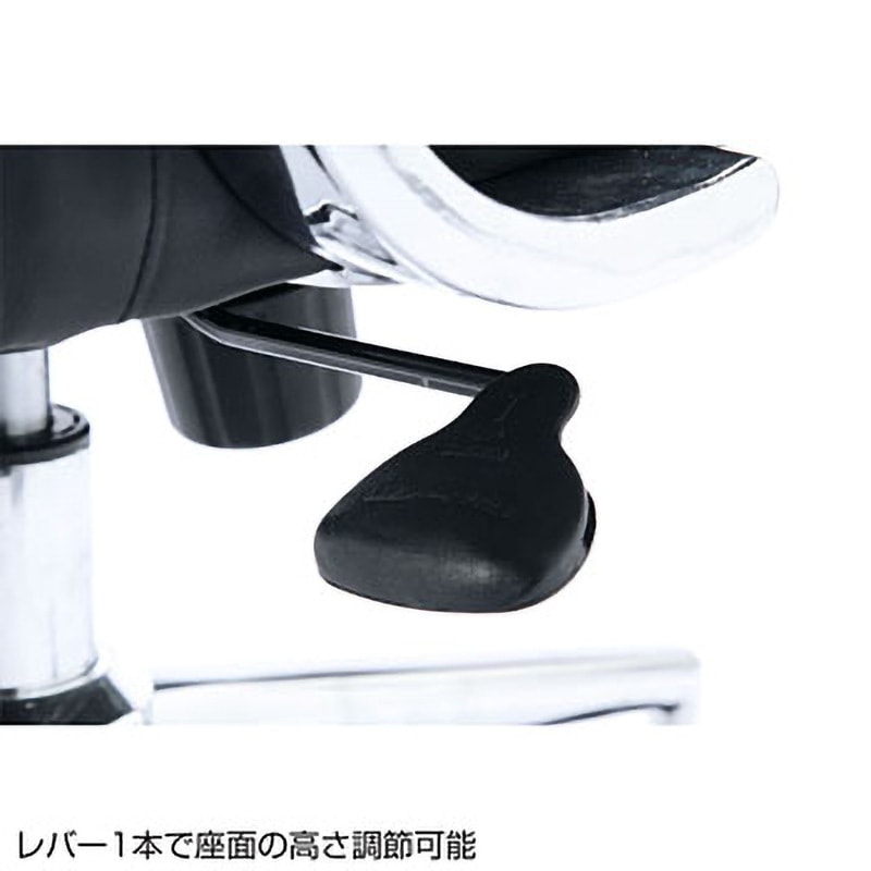 SNC-L12BK PUレザーチェア SNC-L12 サンワサプライ 肘掛あり 高さ940