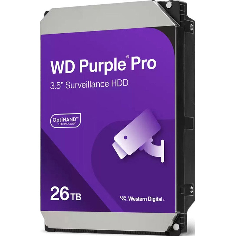 WD260PURP 内蔵ハードディスク 3.5インチ WD Purple Pro Western Digital(ウエスタンデジタル) キャッシュメモリ512MB