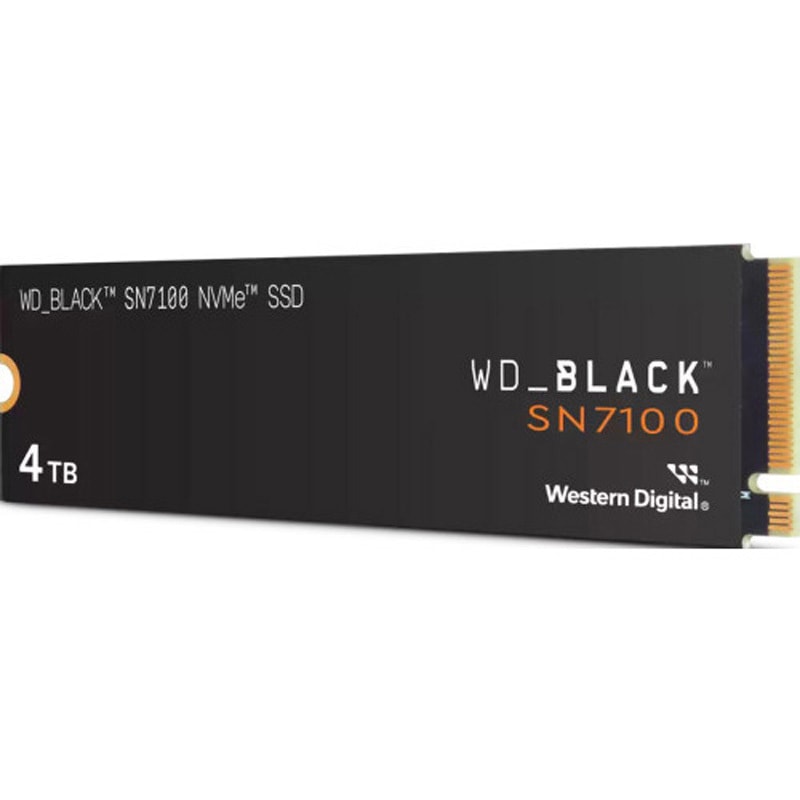 WDS400T4X0E 内蔵SSD WD Black SN7100 Western Digital(ウエスタンデジタル) フォームファクタM.2 2280 容量4TB