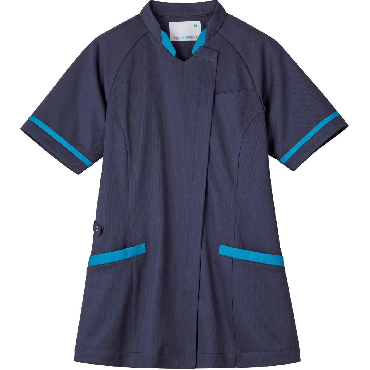 MJ500-8333-M ジャケット レディス 半袖 住商モンブラン Mネイビー/ターコイズ色 M  MJ500-8333-M