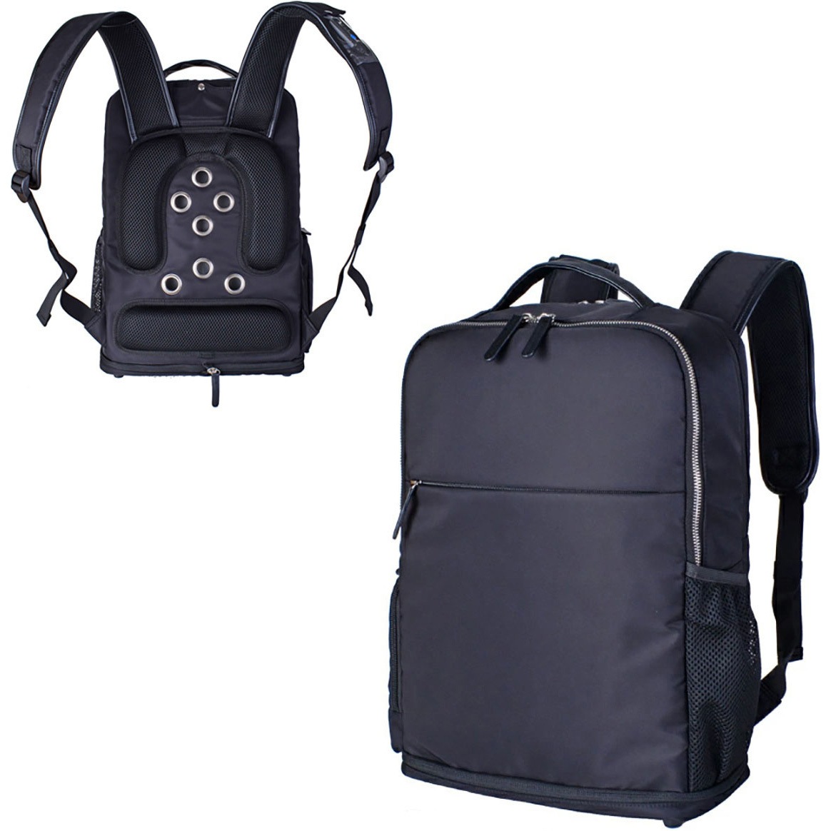 8712 Robert Klein ファン付ビジネスリュックS ブラック 8712 バッテリー付き 1個 スワン[理美容] 【通販モノタロウ】