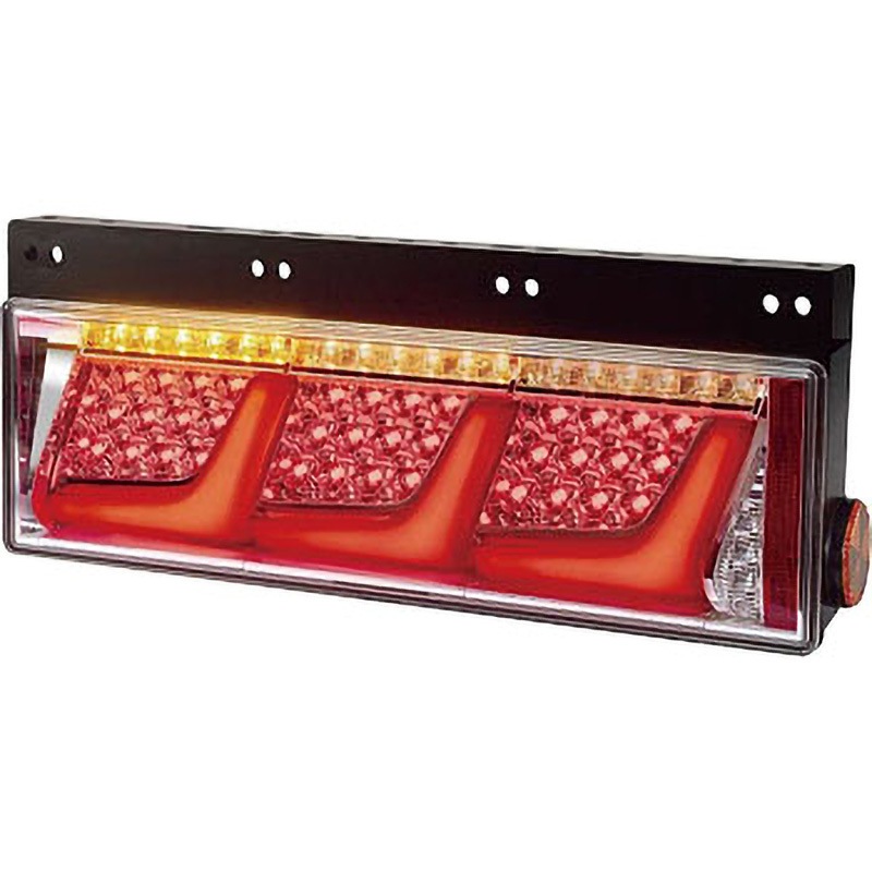 【新品】 テールランプ3連レッドシーケンシャル LEDRCL-24RS/24LS 小糸製作所 トラック用 オール LED テールランプ 3連タイプ