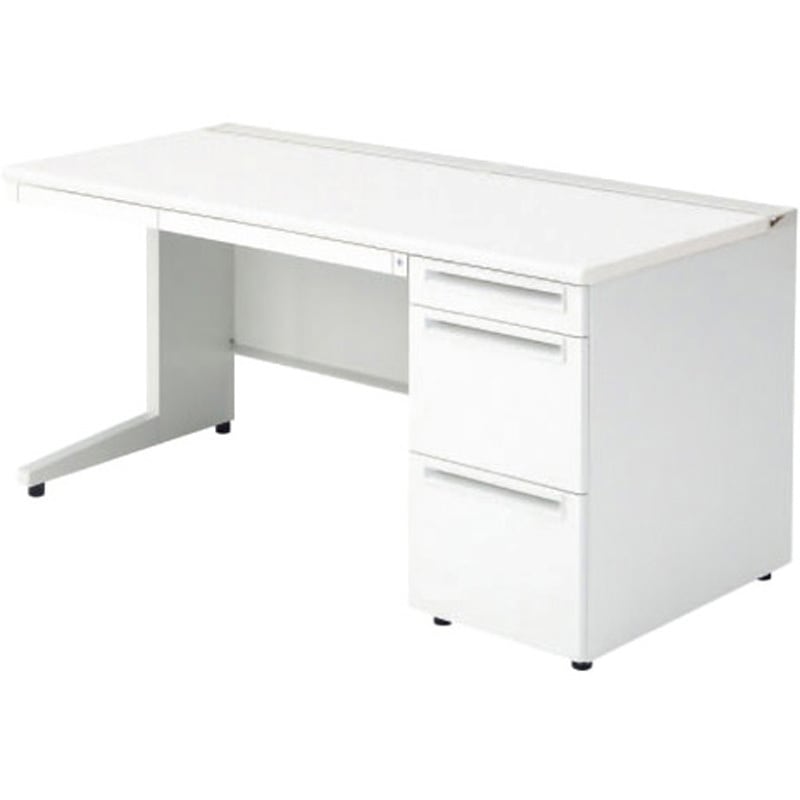 US-157A-3 WS/W4 デスク US-1 片袖机(A-3段袖)(組立サービス付き) プラス[家具] 組立・設置・取付 奥行700mm