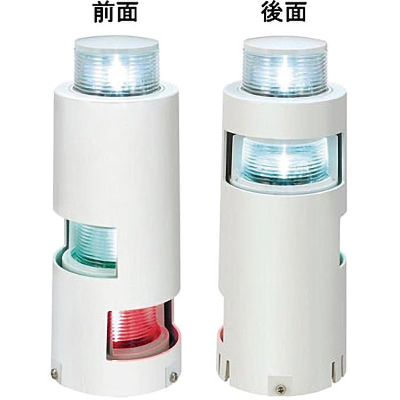 MLC-4AB2 LED小型船舶用船灯 第二種三色灯及び第二種白灯 (マスト
