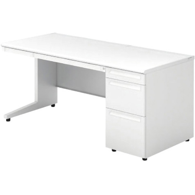 US-167D-3 WS/W4 デスク US-1 片袖机(D-3段袖)(組立サービス付き) プラス[家具] 組立・設置・取付 奥行700mm