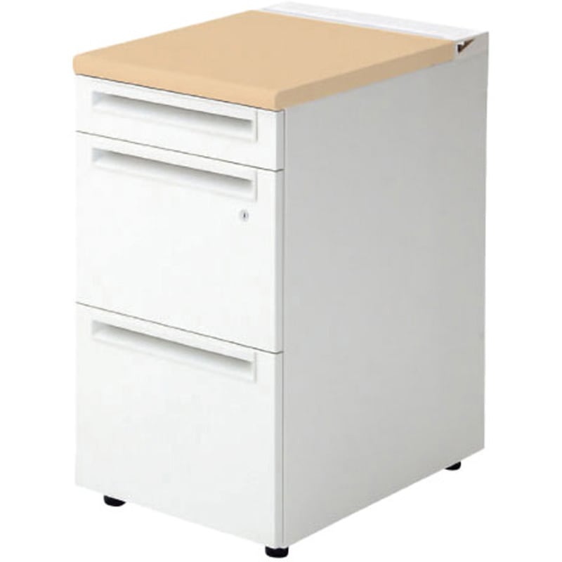 US1-046A-A3 WM/W4 デスク US-1/US-1S 脇机(A-3段袖) プラス[家具] 奥行600mm