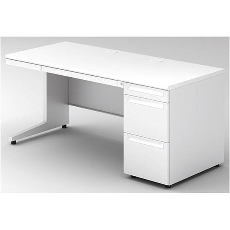 US-NS167AL-3 WS/W4 デスク US-2 片袖机(A-3段袖)(組立サービスなし) プラス[家具] 奥行700mm 59,988円