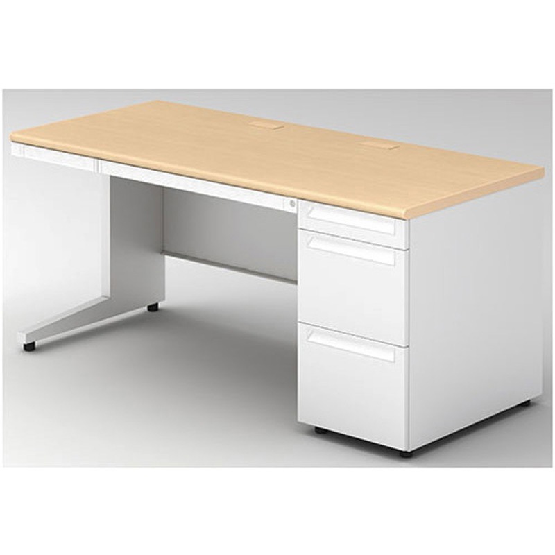 US-NS167AL-3 WM/W4 デスク US-2 片袖机(A-3段袖)(組立サービスなし) プラス[家具] 奥行700mm 59,988円