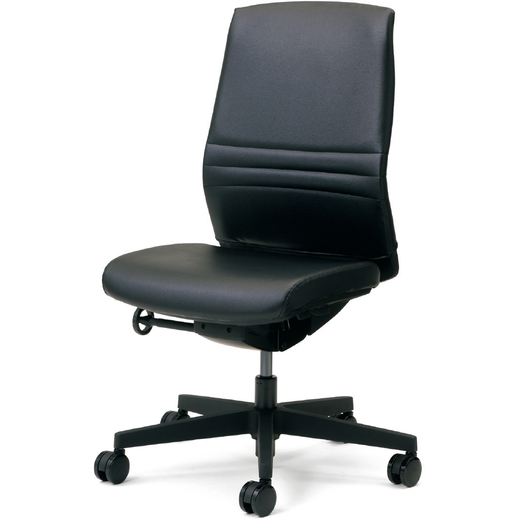 KC-KT702NL BK チェア KT-7 ビニルレザー(組立サービスなし) プラス[家具] ハイバック