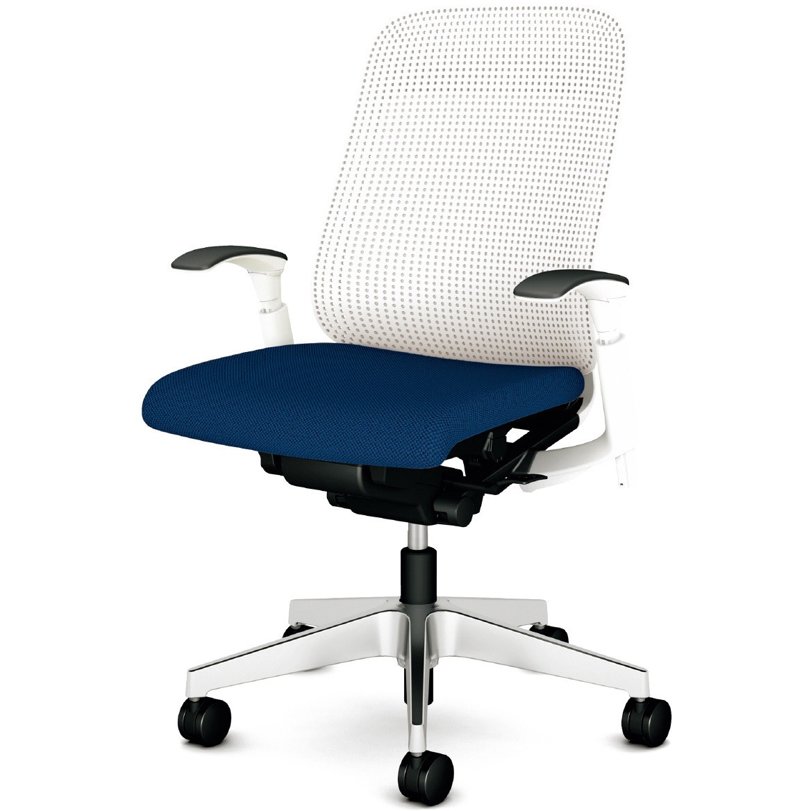 KD-RN51SKL DB チェア Rena アルミ脚 可動肘 プラス[家具] ハイバック   KD-RN51SKL DB