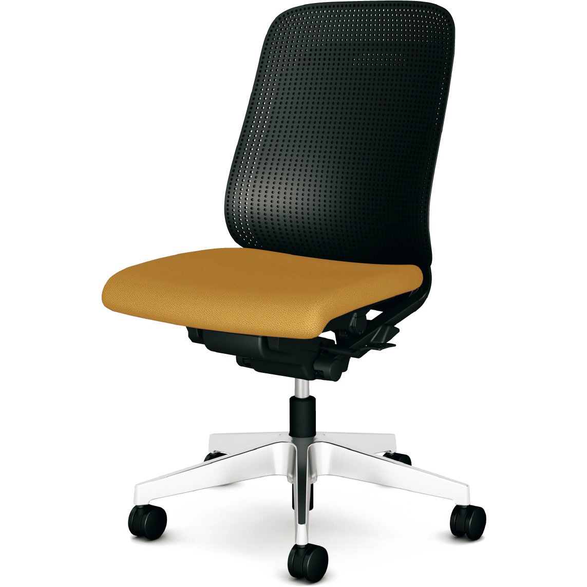 KC-RN61SKL YL チェア Rena アルミ脚 肘なし プラス[家具] 樹脂シェル   KC-RN61SKL YL