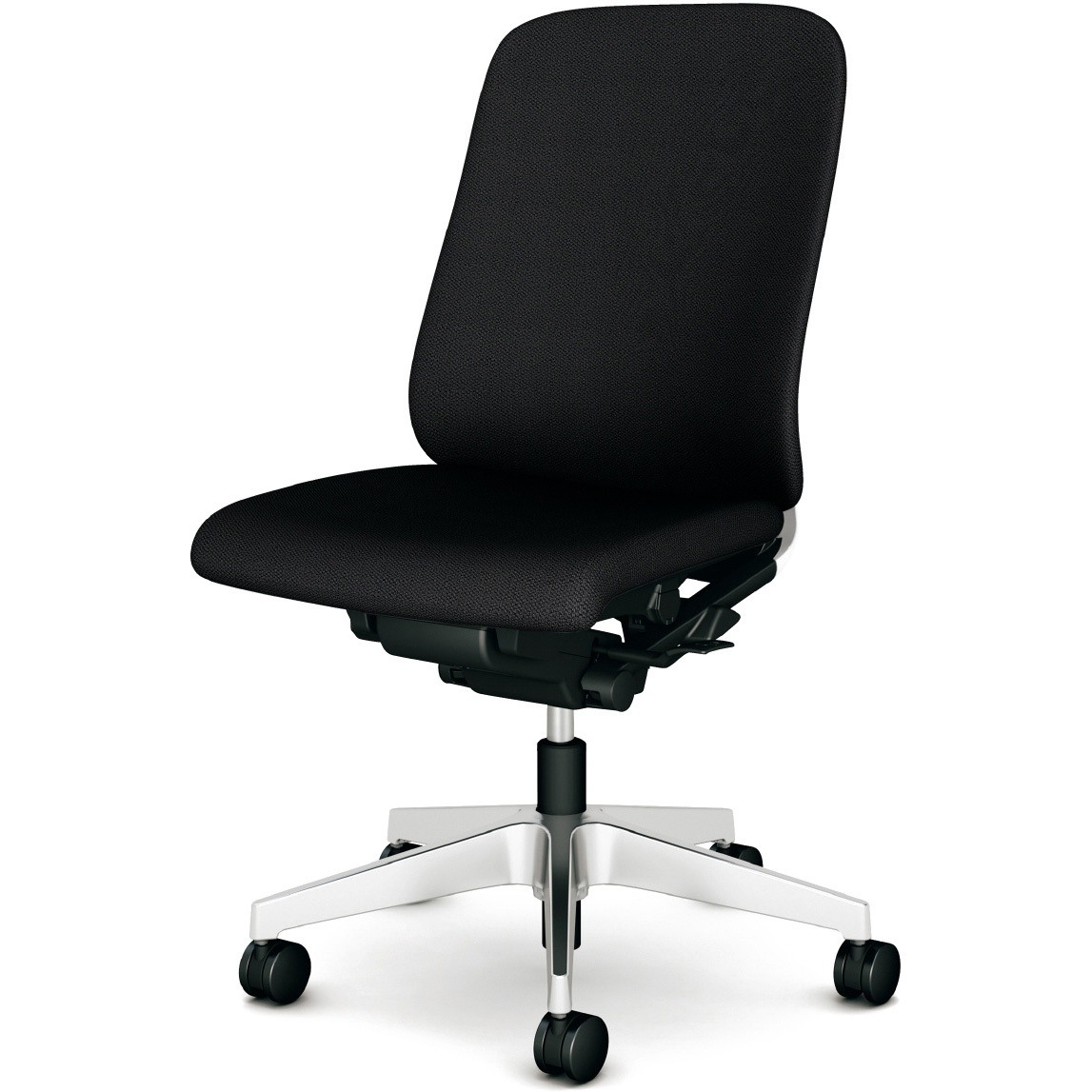 KC-RN53SKL BK チェア Rena アルミ脚 肘なし プラス[家具] クッション   KC-RN53SKL BK