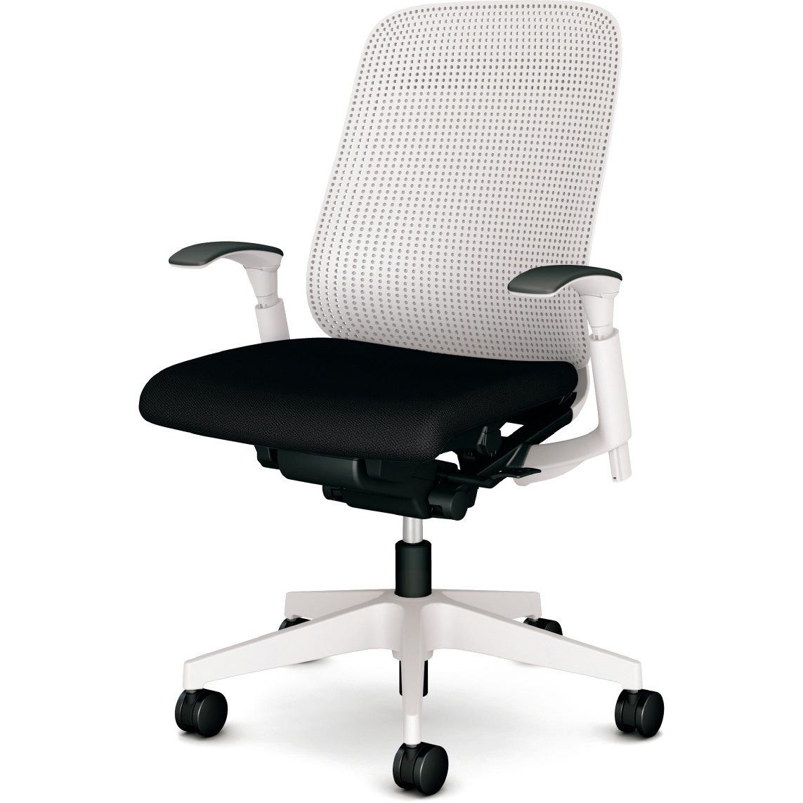 KD-RN00SKL BK チェア Rena 樹脂脚 可動肘 プラス[家具] 樹脂シェル   KD-RN00SKL BK 37,687円