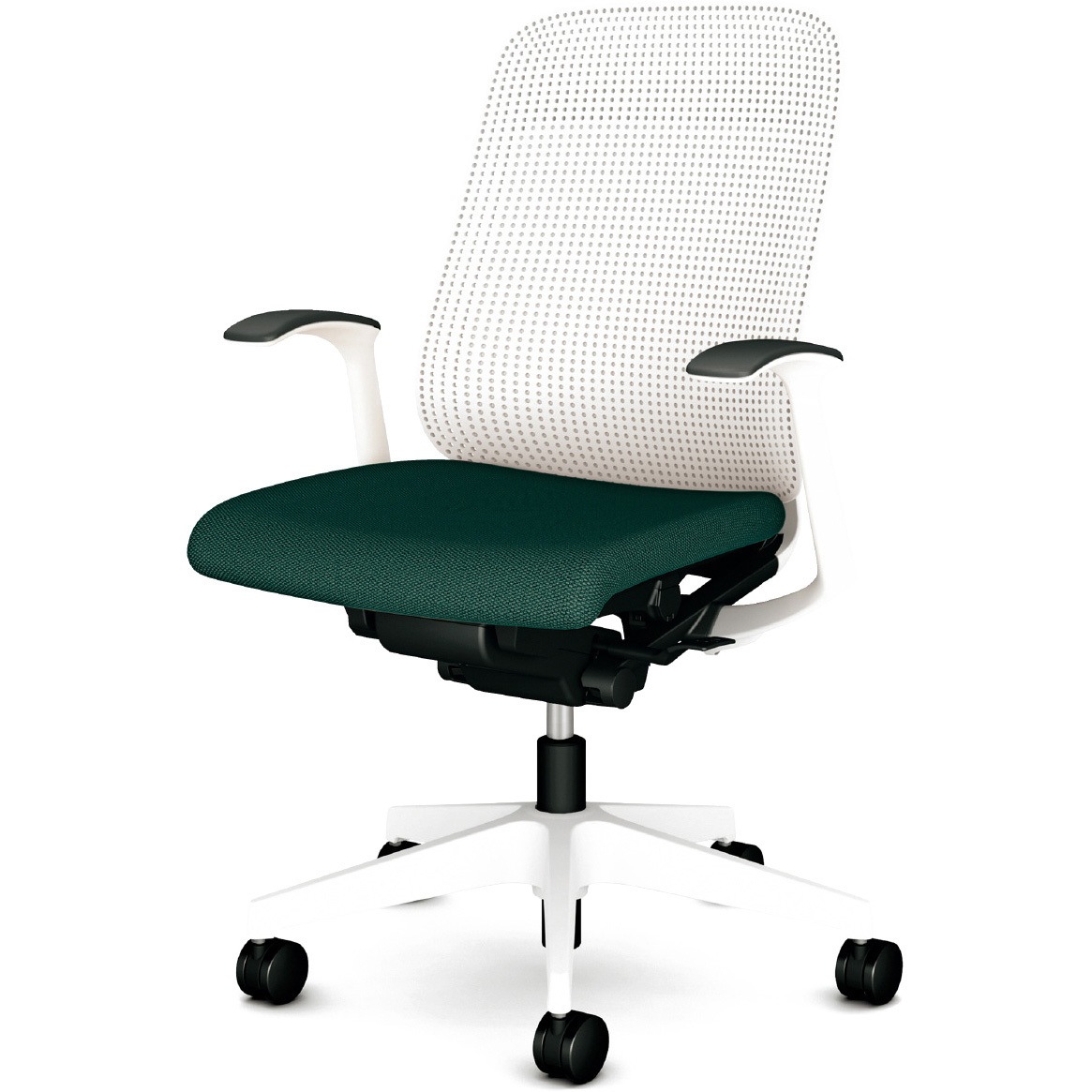 KB-RN50SKL UG チェア Rena 樹脂脚 固定肘 プラス[家具] 樹脂シェル   KB-RN50SKL UG