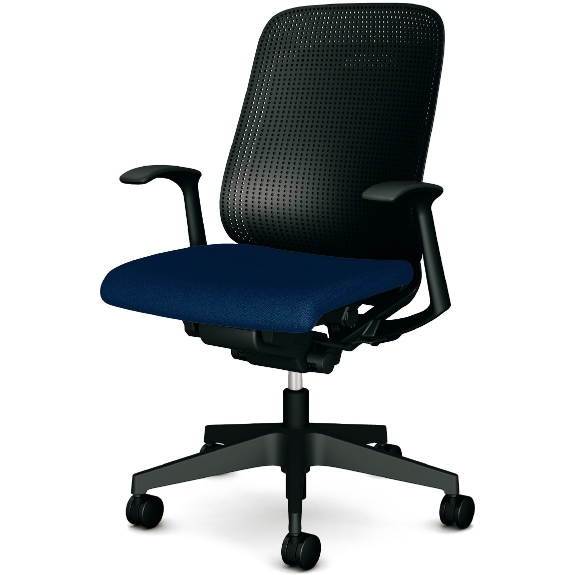 KB-RN60SKL DB チェア Rena 樹脂脚 固定肘 プラス[家具] 樹脂シェル   KB-RN60SKL DB 35,737円