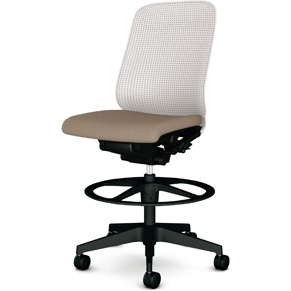 KC-RN05SKL WG チェア Rena ハイタイプ 樹脂脚 肘なし プラス[家具] 樹脂シェル   KC-RN05SKL WG