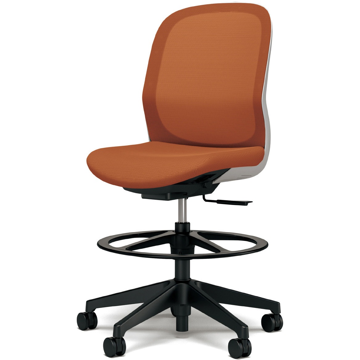 KC-FT05MKL OR チェア Fita2 ライトグレーフレーム 樹脂脚 プラス[家具] 肘なし   KC-FT05MKL OR