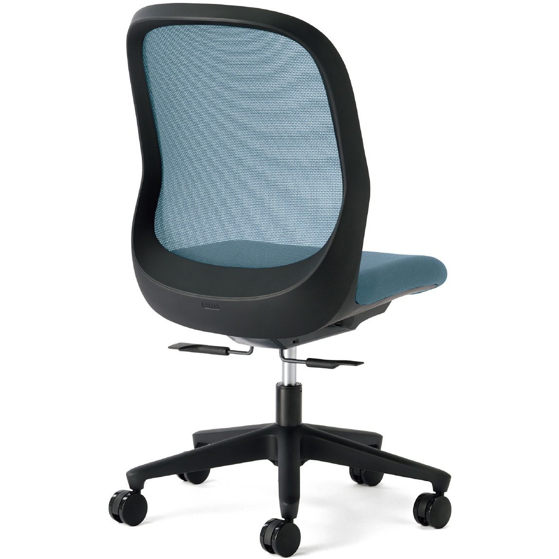 KC-FT60MKL BL チェア Fita2 ブラックフレーム 樹脂脚 プラス[家具] 肘なし   KC-FT60MKL BL