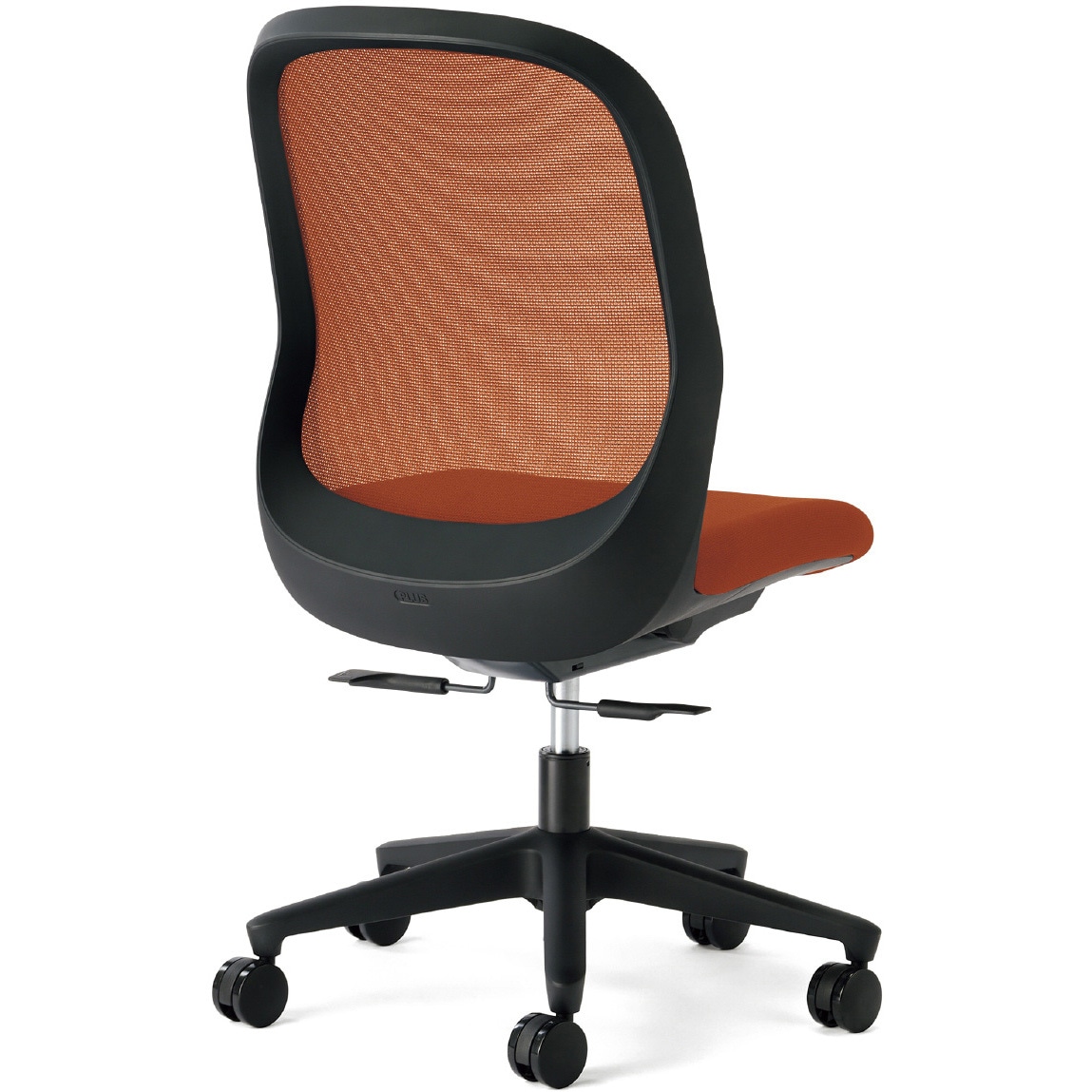 KC-FT60MKL OR チェア Fita2 ブラックフレーム 樹脂脚 プラス[家具] 肘なし   KC-FT60MKL OR