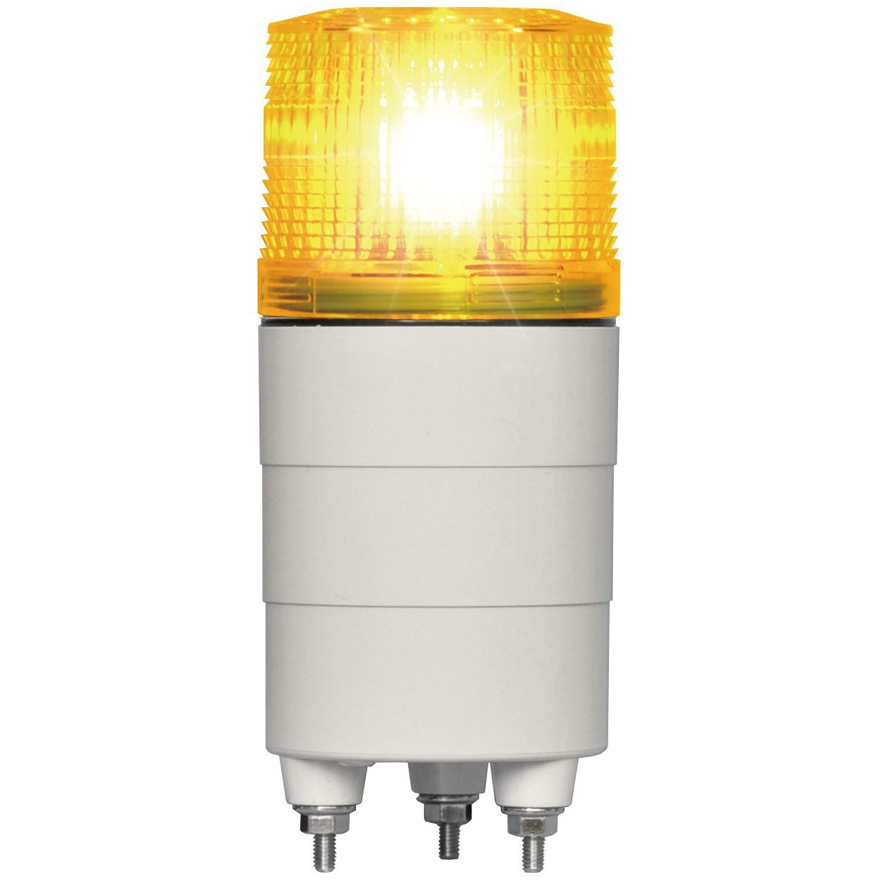 VK04M-D24NY LED回転灯Φ45/ニコミニ 高輝度 日恵製作所 黄色 DC12~24V VK04M-D24NY