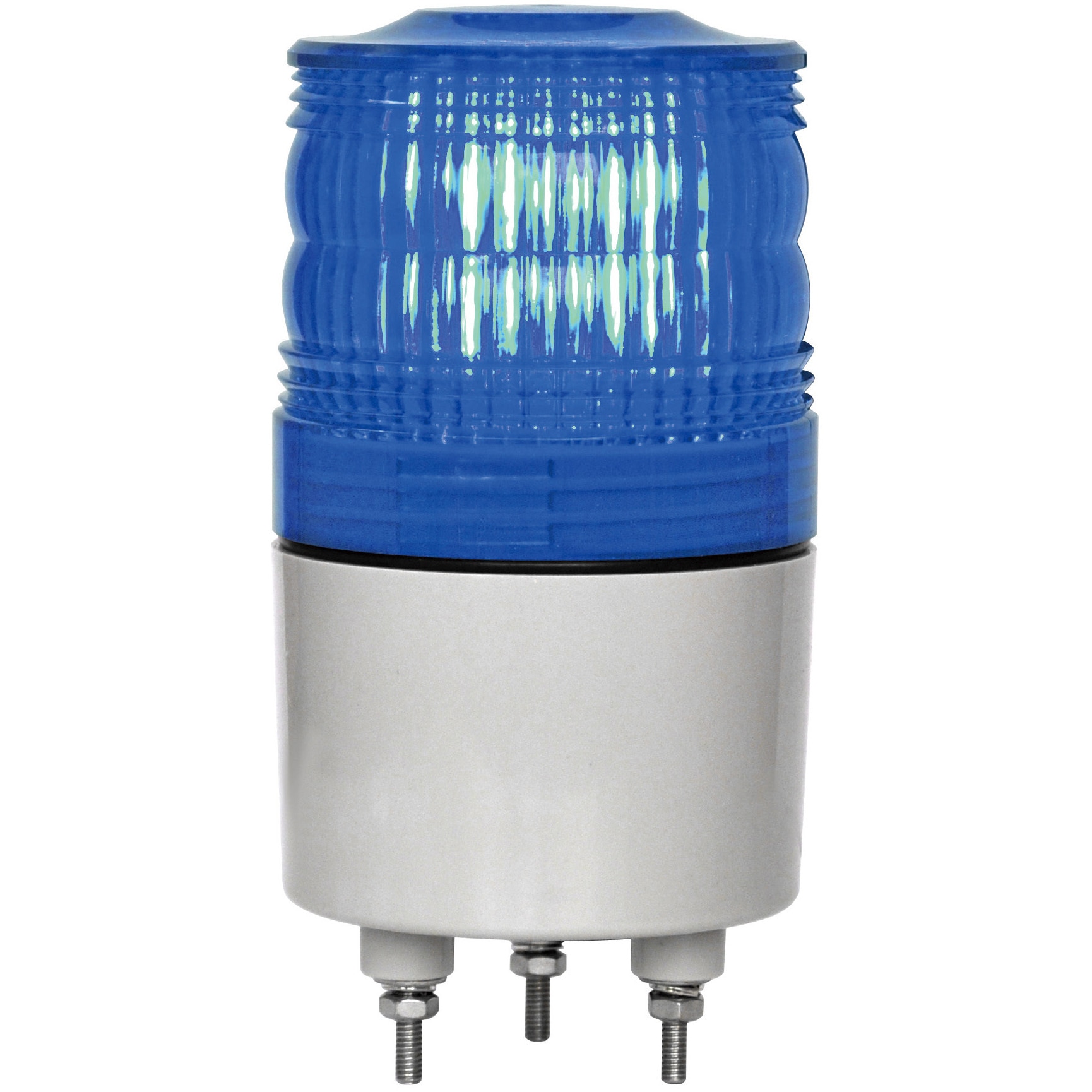 VL07R-200NPB LED回転灯Φ70/ニコトーチ 日恵製作所 青色 AC100