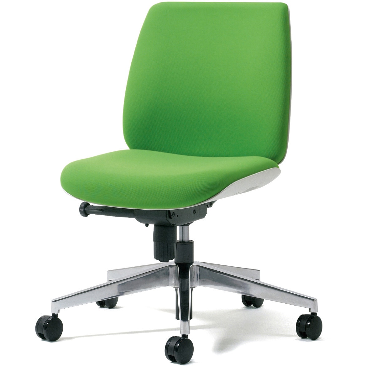 KC-UC54SEL-N YG チェア Uチェア ローバック アルミ脚 ホワイトシェル(組立サービスなし) プラス[家具] 肘なし   KC-UC54SEL-N YG 35,737円