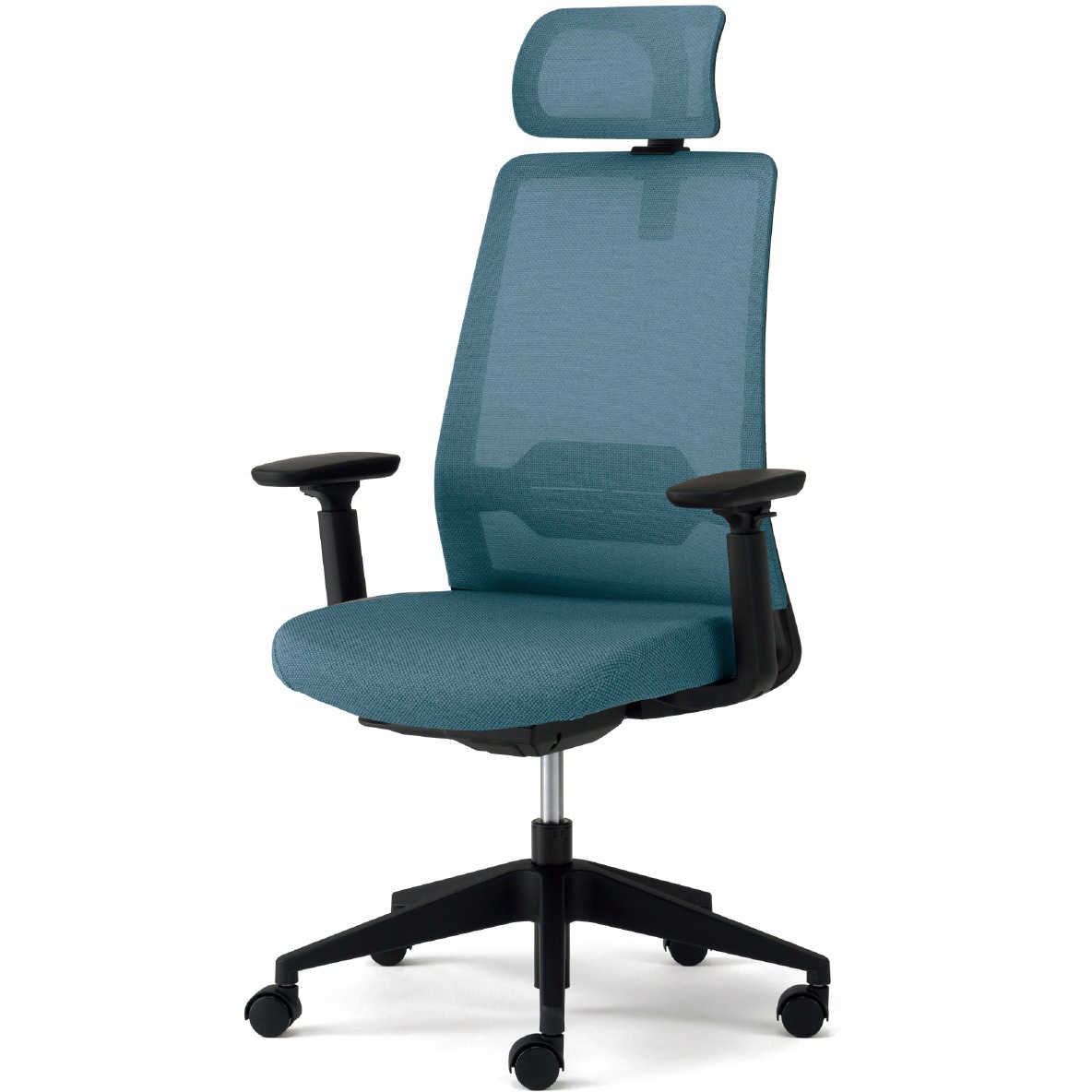 KD-DPC5-62MKL BL チェア DP-C5 deli-PLUS(デリ-プラス) ヘッドレスト付 セージブルー色   KD-DPC5-62MKL BL